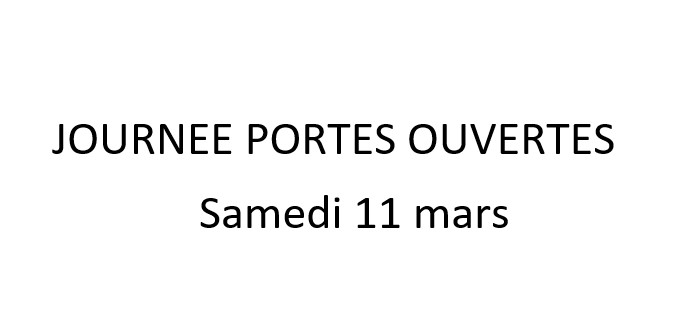    Journée Portes Ouvertes