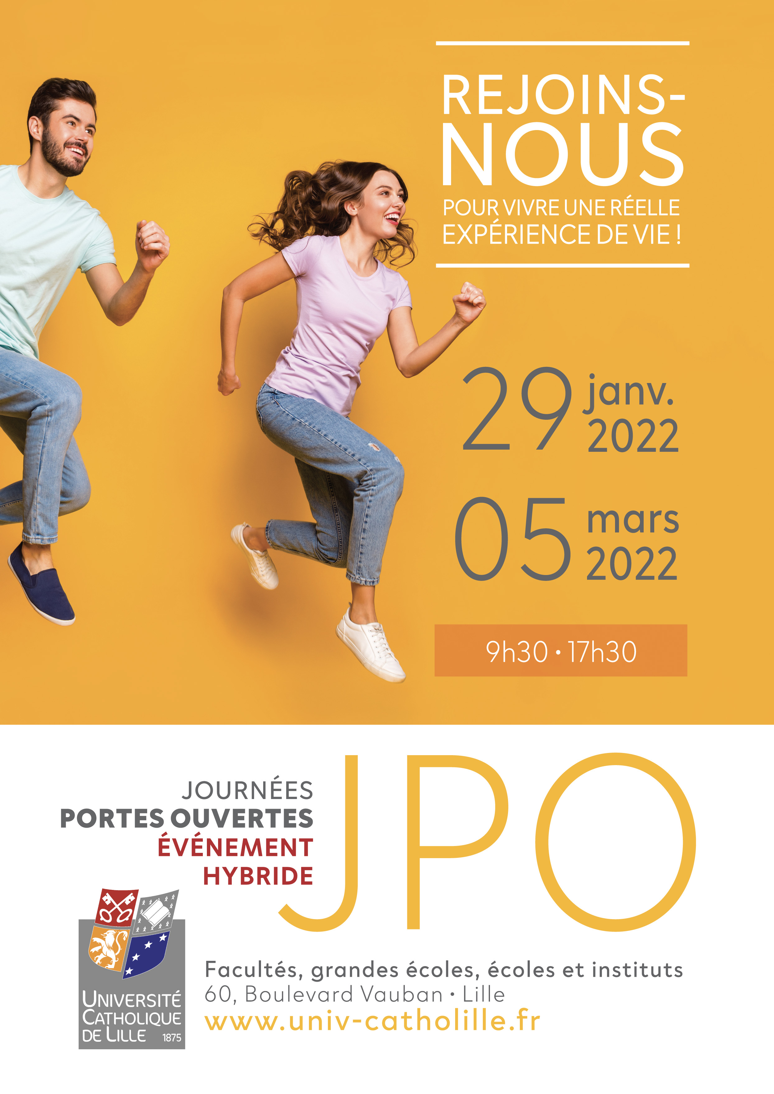 JPO le 29 janvier 2022 - Inscrivez-vous!