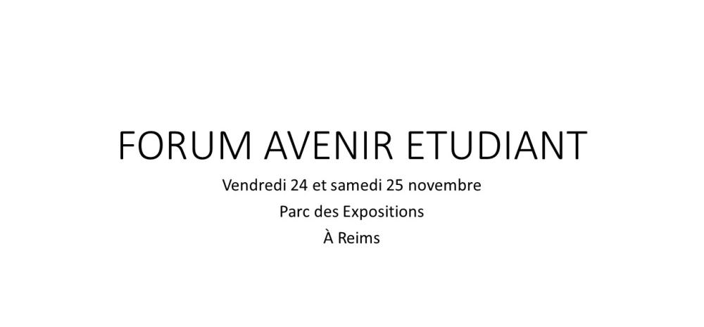 Forum Avenir Etudiant